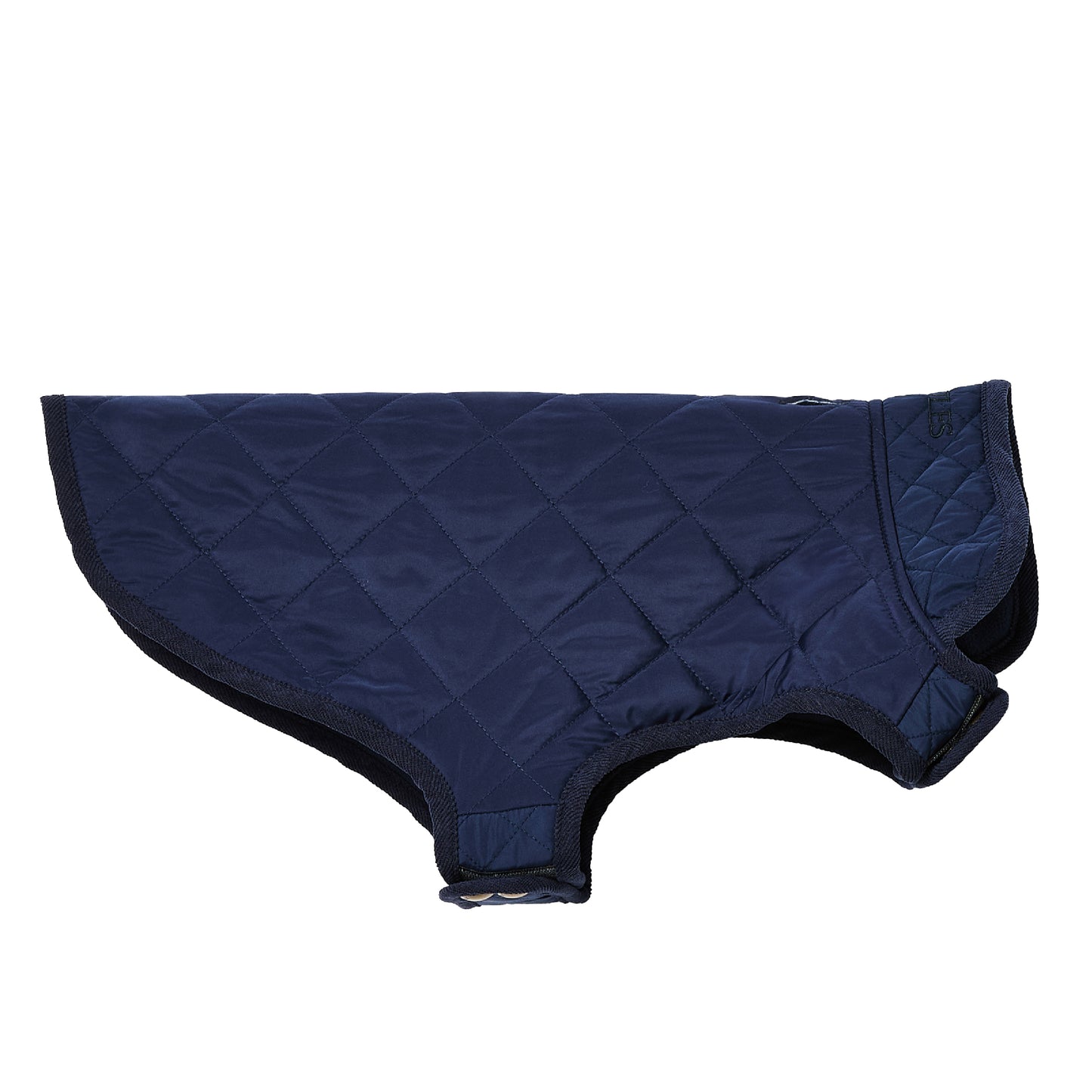 Joules Quilted Dog Coat Navy