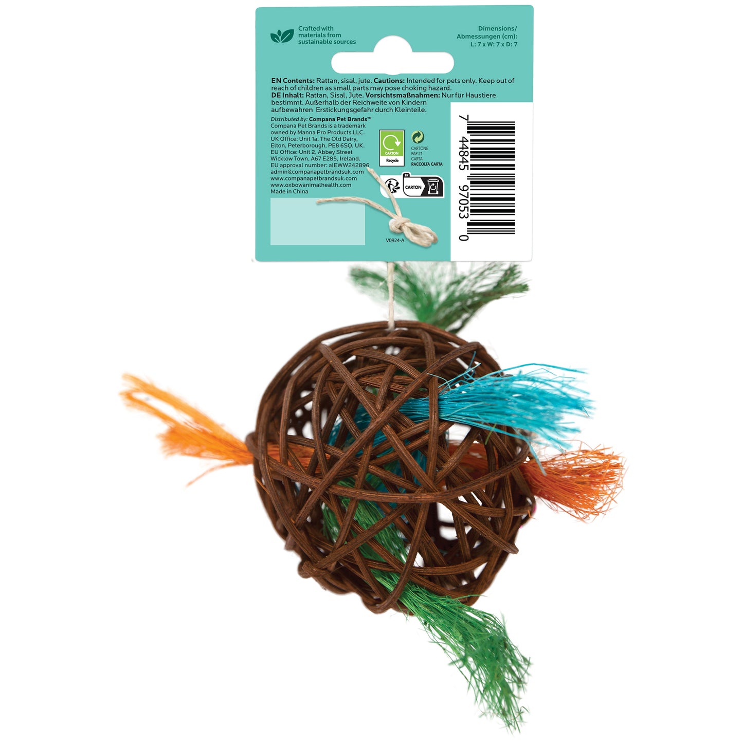 Oxbow Loco Ball Small Animal Chew Toy