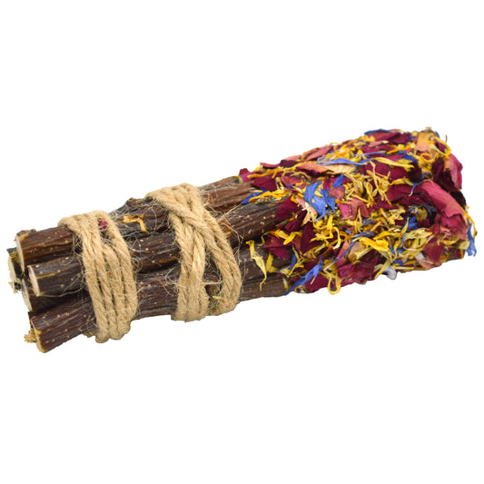 Oxbow Apple Stick Bouquet Small Animal Chew Toy