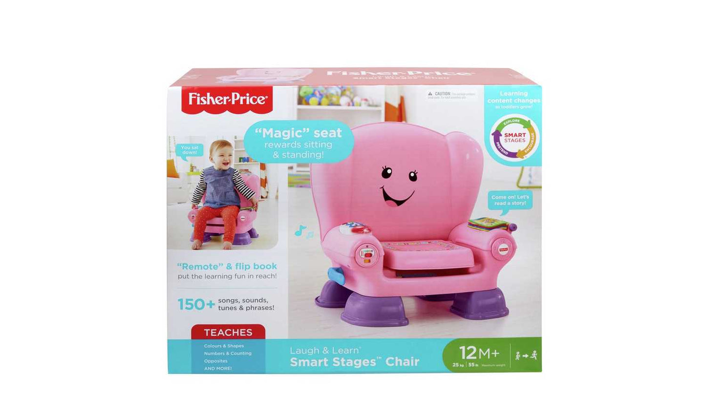 Fisher-Price Laugh & Learn Smart Stages Chair - Pink