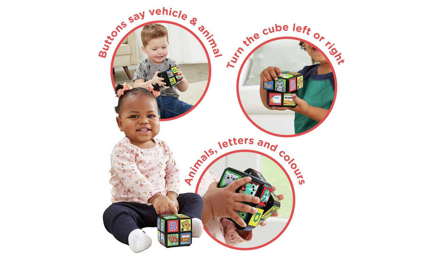 Vtech Twist And Teach Animal Cube