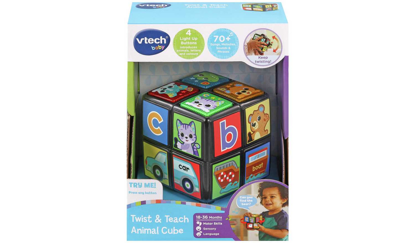 Vtech Twist And Teach Animal Cube