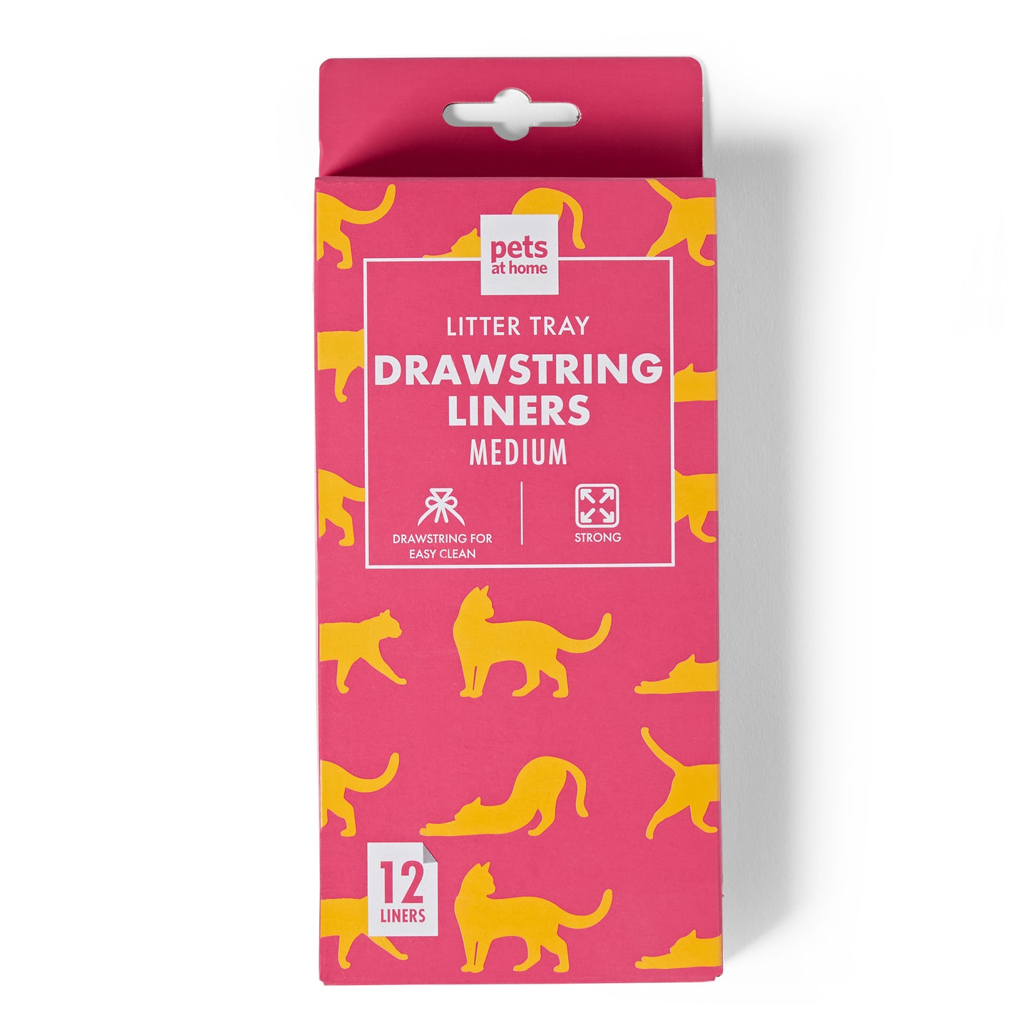 Pets at Home Cat Litter Liner Drawstring Medium 12 Pack