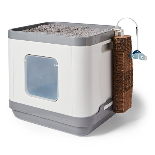 Pets at Home All-in-One Cat Box Bed Playground Medium