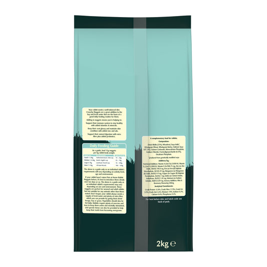 Pets at Home Adult Rabbit Nuggets 2kg