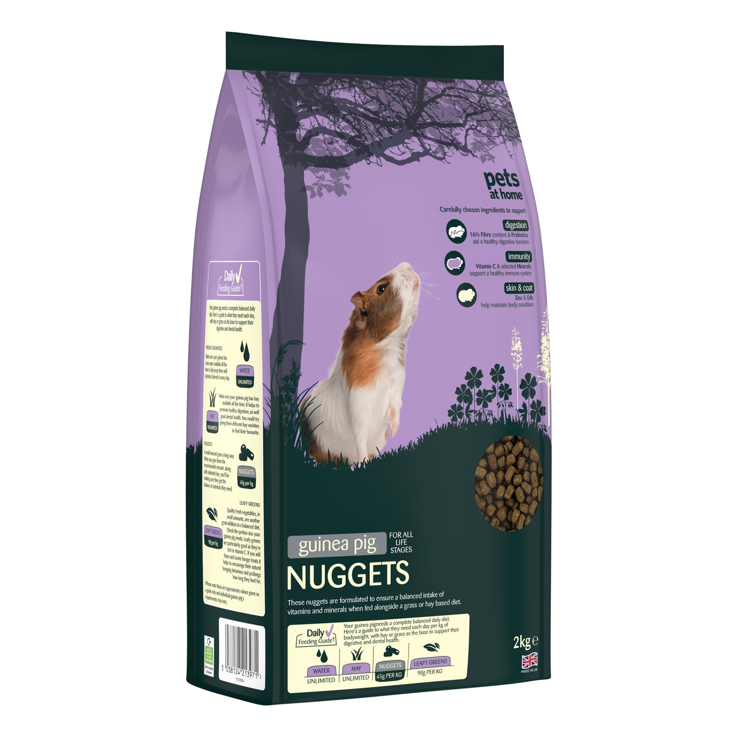 Pets at Home Guinea Pig Nuggets 2kg