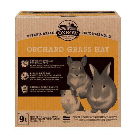 Oxbow Small Animal Orchard Grass Hay Food 4.05kg