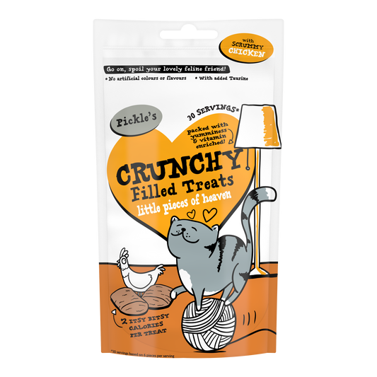 Pickle's Crunchy Filled Cat Treat with Chicken 65g