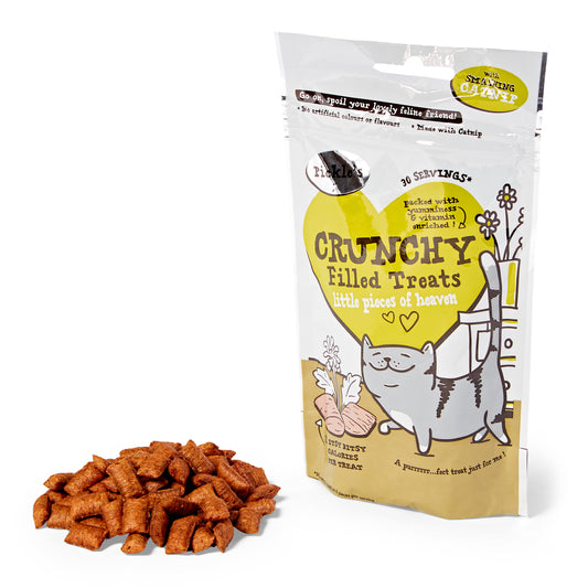 Pickle's Crunchy Filled Cat Treat with Catnip 65g
