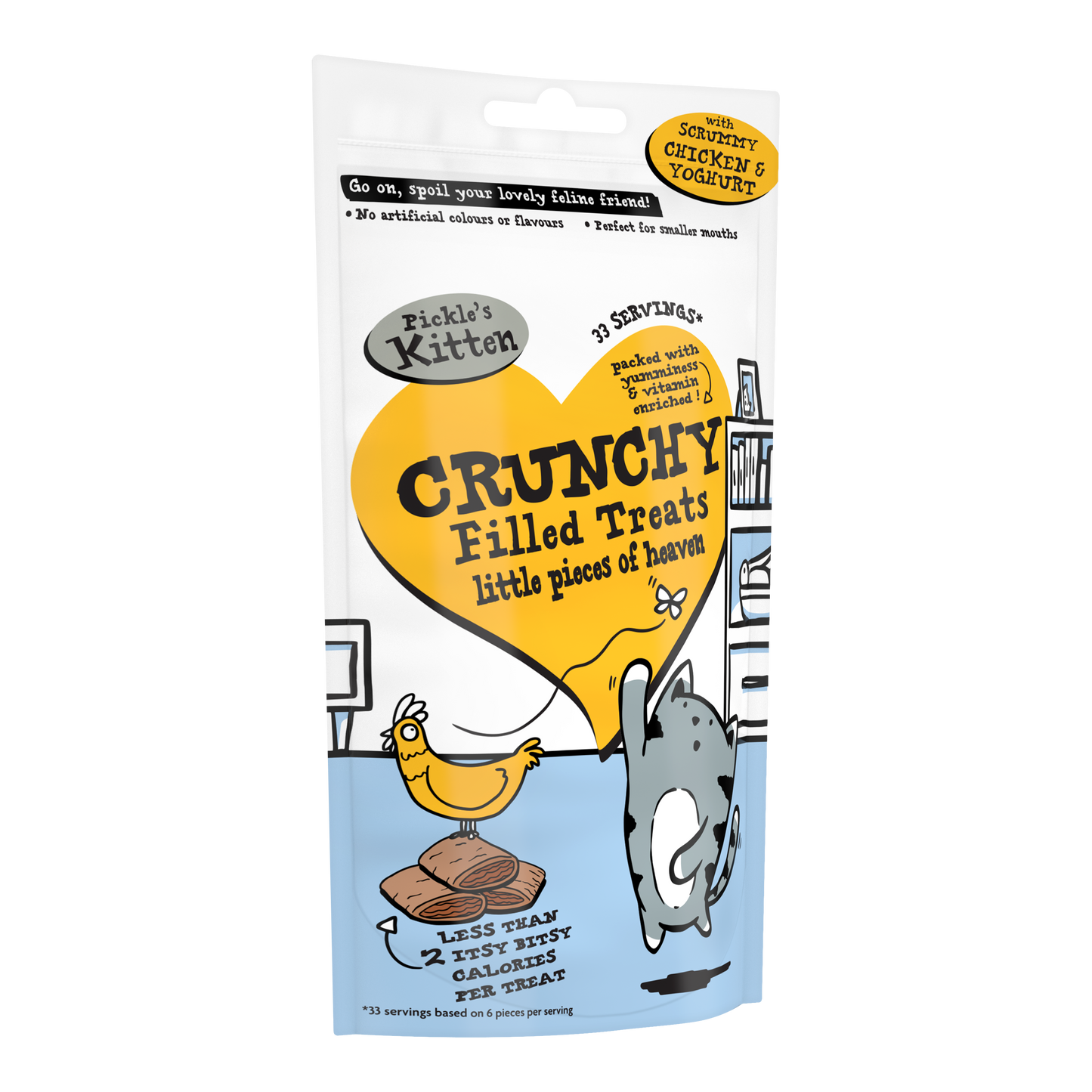 Pickle's Kitten Treat with Chicken & Yoghurt 65g