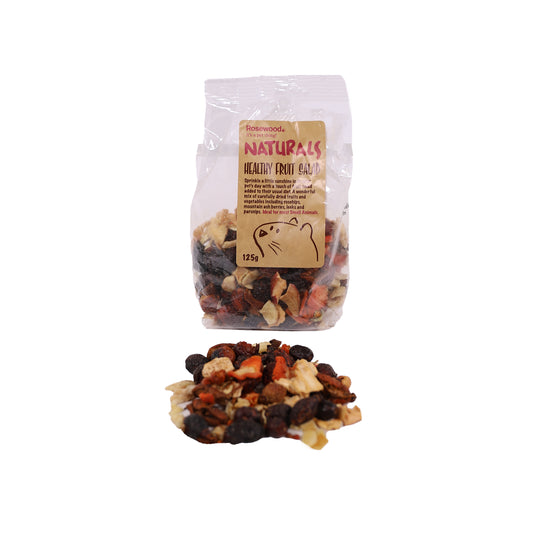 Rosewood Naturals Healthy Fruit Salad Small Animal Treat 125g
