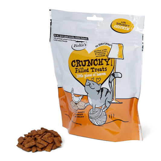 Pickle's Crunchy Filled Cat Treat with Chicken 200g
