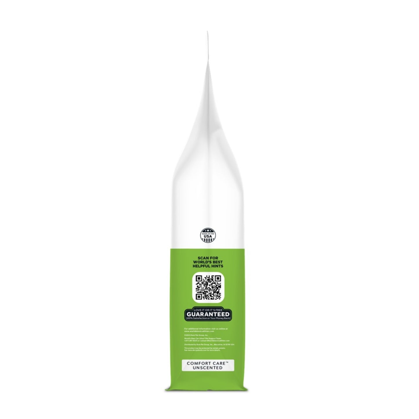 World's Best Quick Clumping Comfort Care Unscented Cat Litter 12.7kg