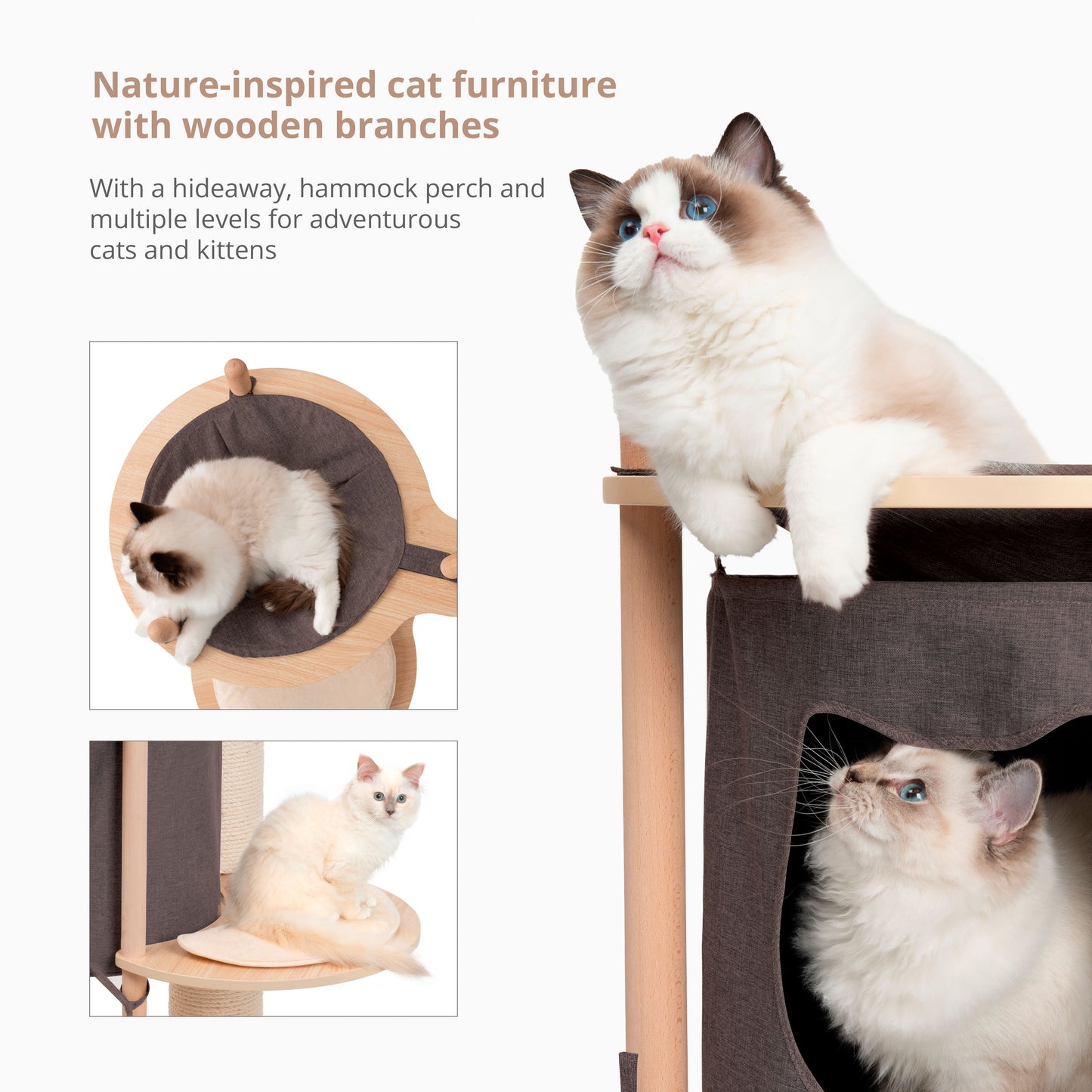 Catit Vesper Treehouse Cat Furniture Small