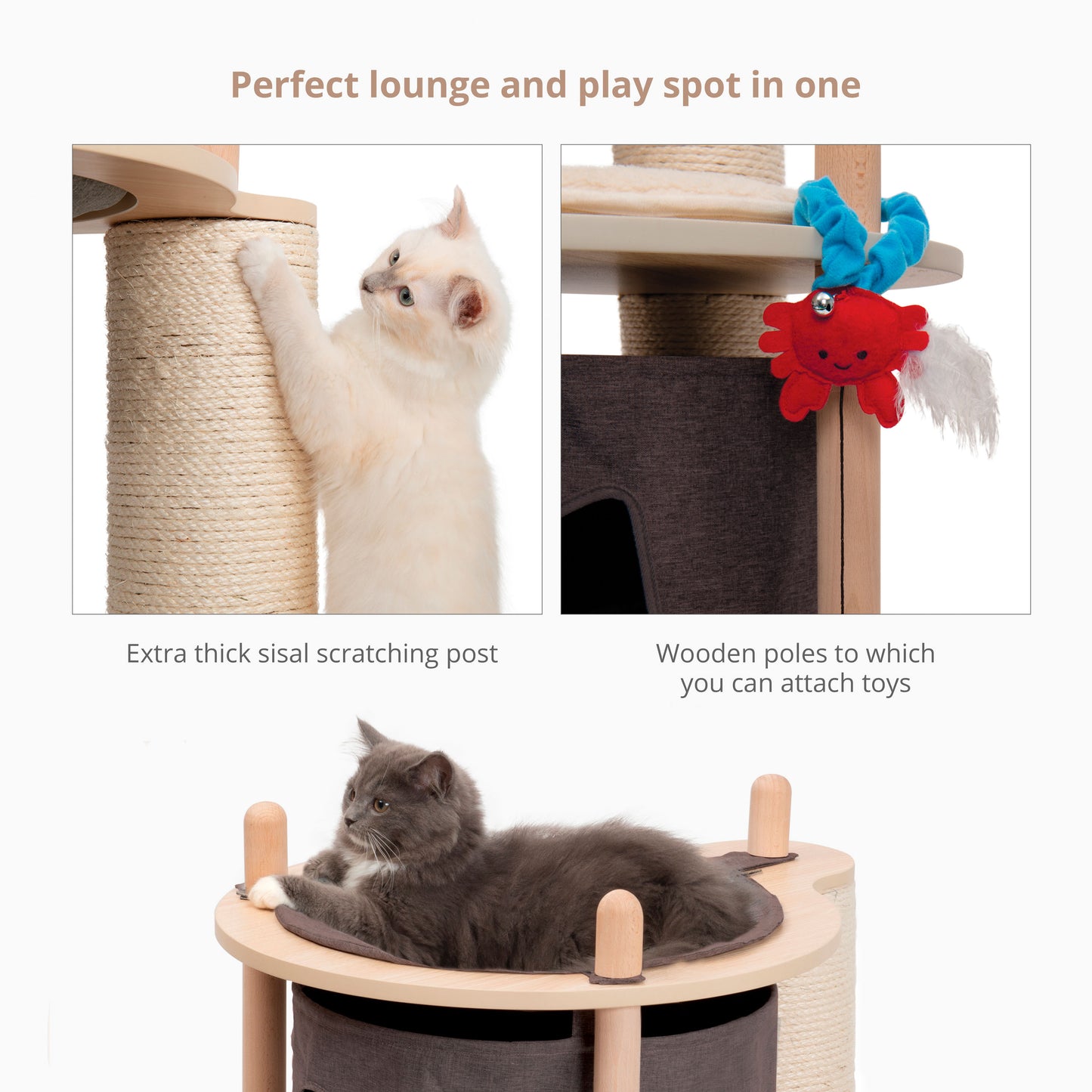 Catit Vesper Treehouse Cat Furniture Small