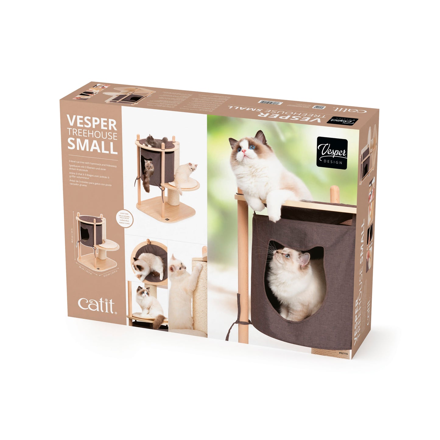 Catit Vesper Treehouse Cat Furniture Small