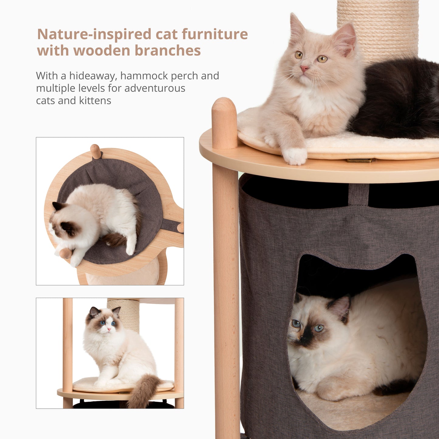 Catit Vesper Treehouse Cat Furniture Medium