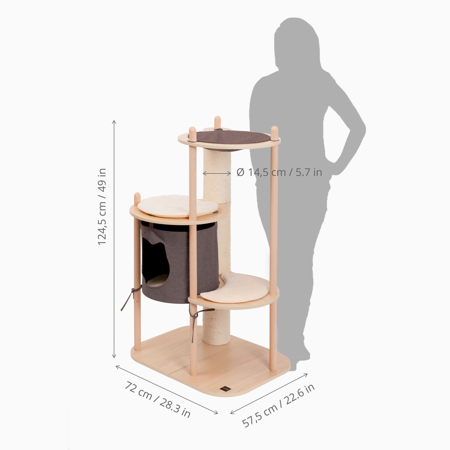 Catit Vesper Treehouse Cat Furniture Medium