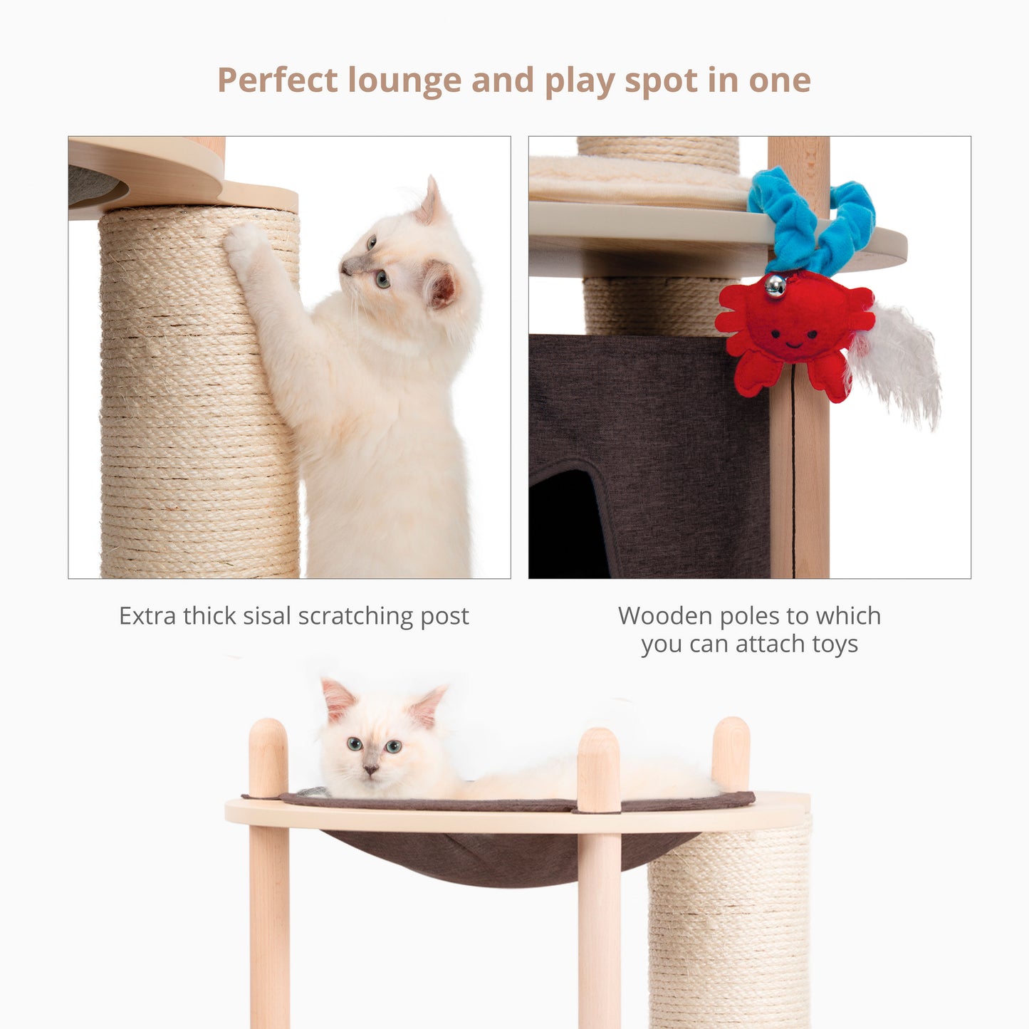 Catit Vesper Treehouse Cat Furniture Large