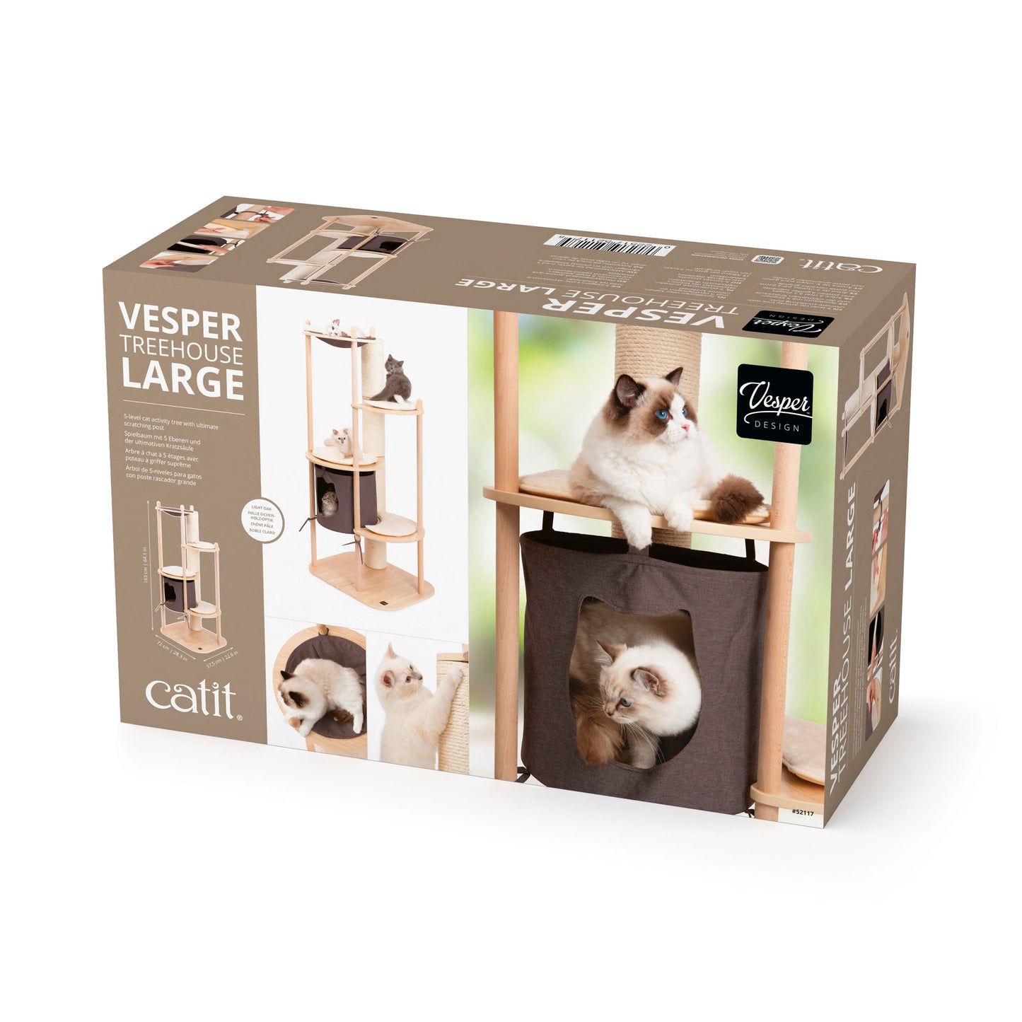 Catit Vesper Treehouse Cat Furniture Large