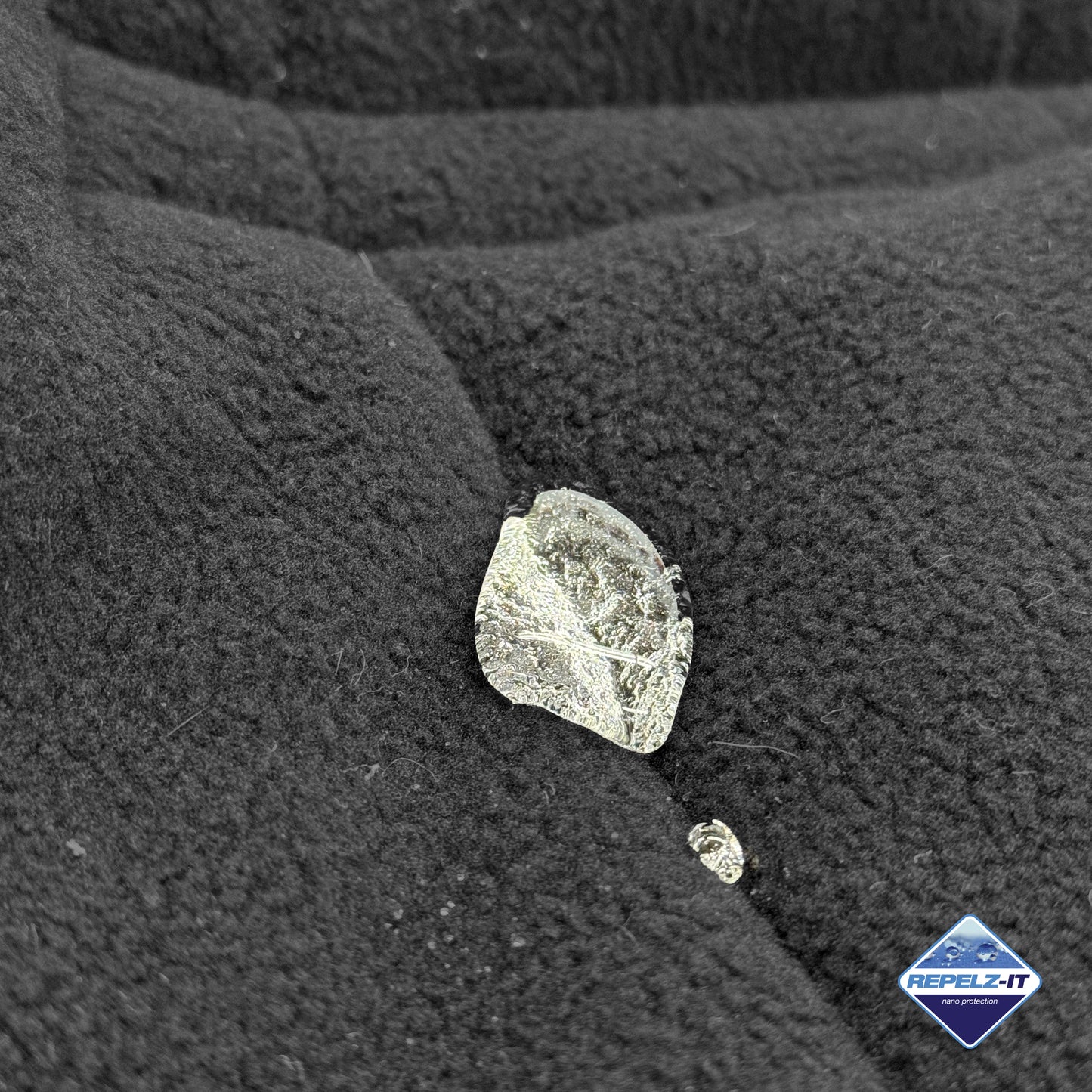 Dog Gone Smart Aspen Black & Meteor Reflective Splash Dog Coat