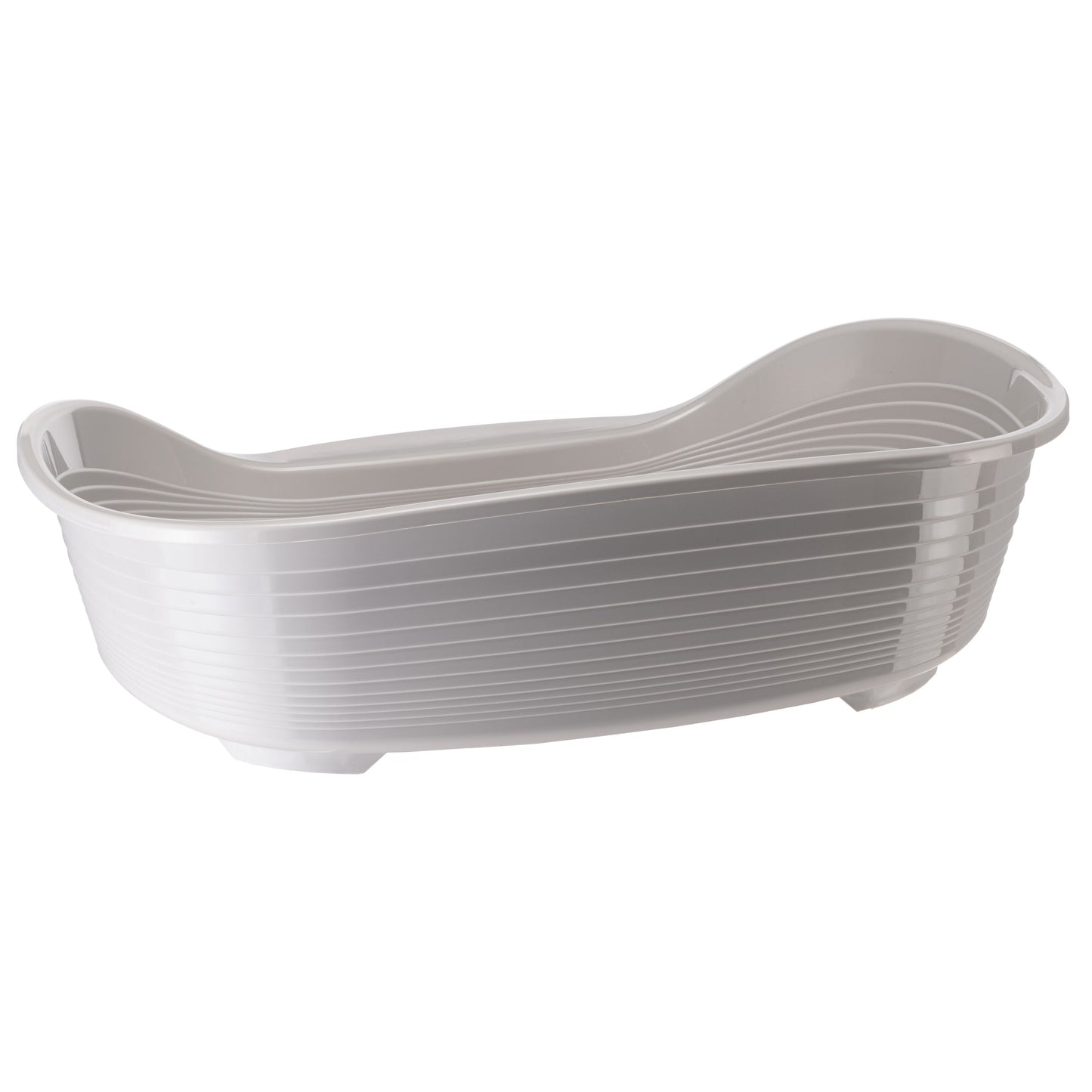 Ferplast Siesta Deluxe Plastic Pet Bed Grey