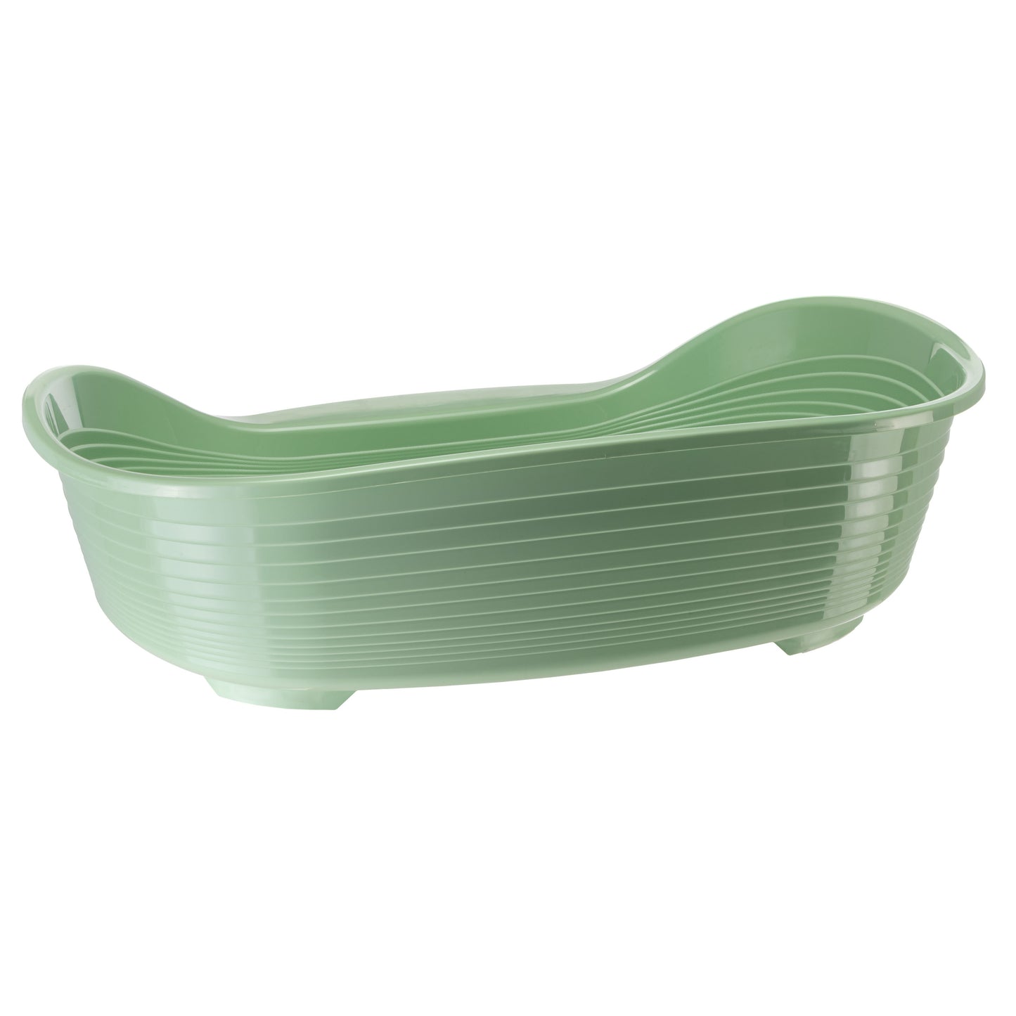 Ferplast Siesta Deluxe Plastic Pet Bed Green