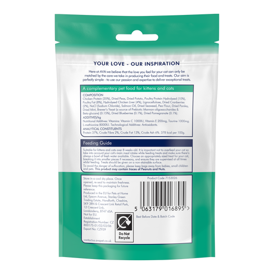 AVA Urinary Health Cat Treats with Chicken 65g