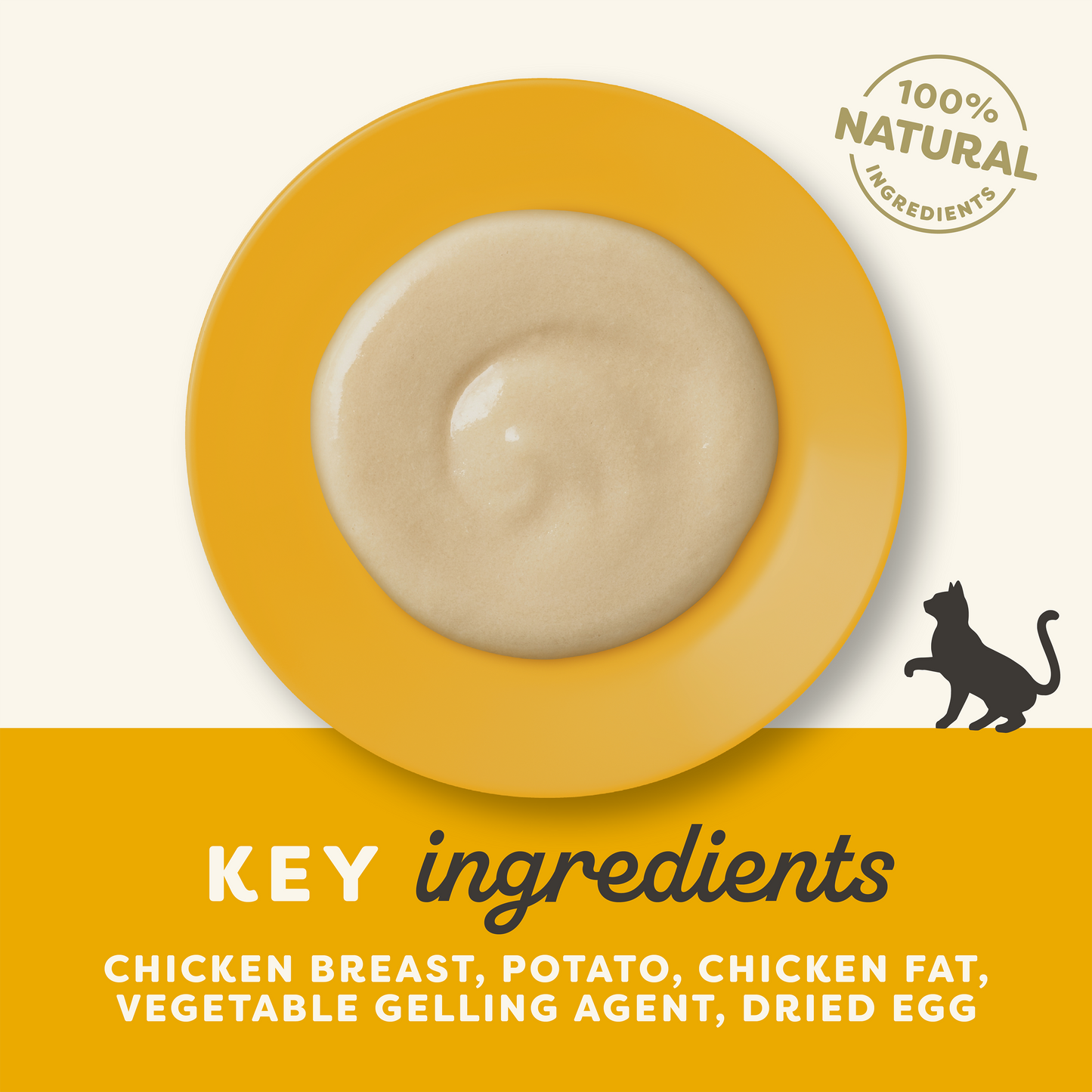 Applaws Natural Chicken Puree Lickable Cat Treats 4x15g