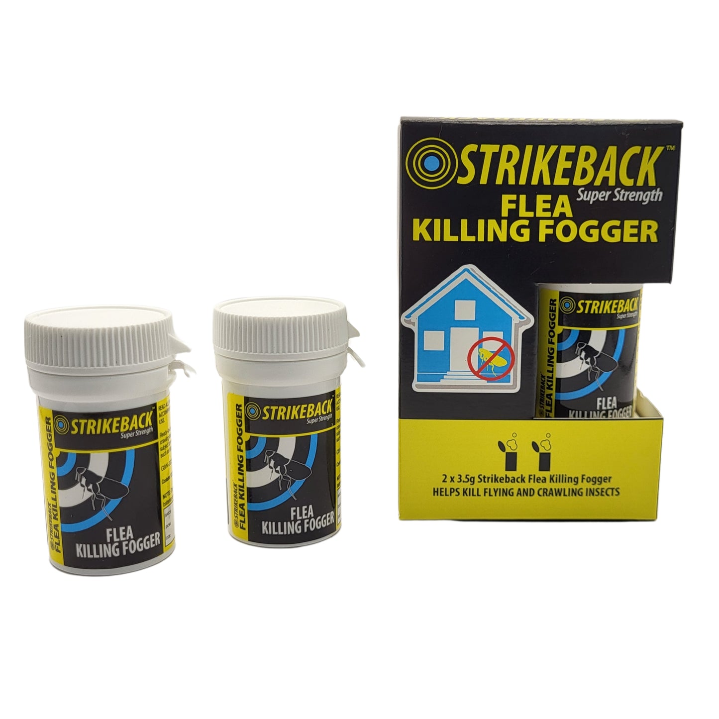 Strikeback Flea Killing Fogger 3.5g x2