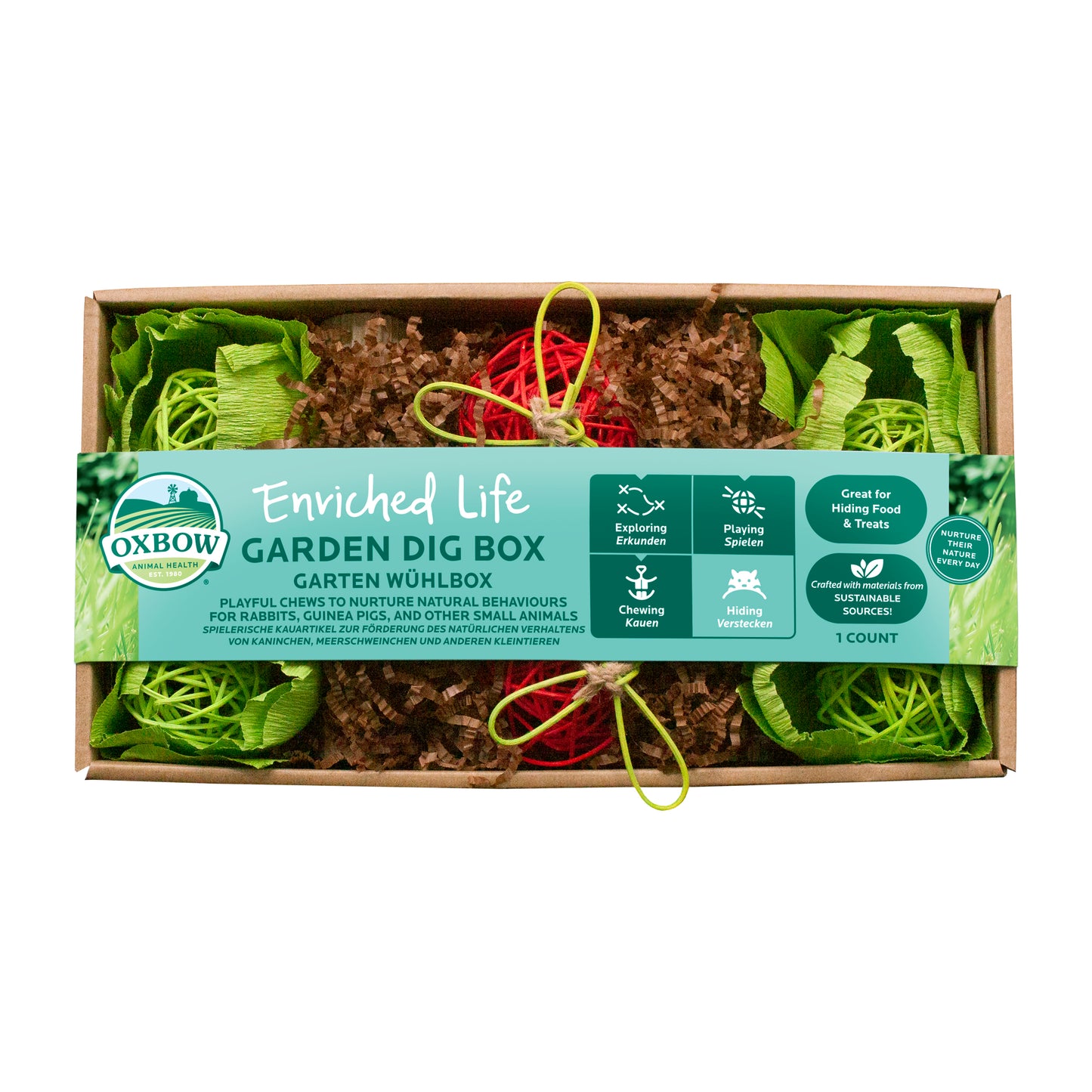 Oxbow Garden Dig Box Small Animal Forage Box
