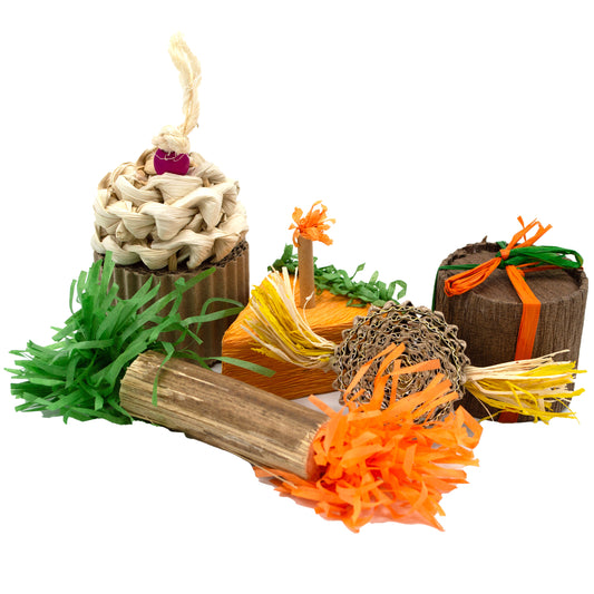 Oxbow Birthday Party Small Animal Chew Toys x5