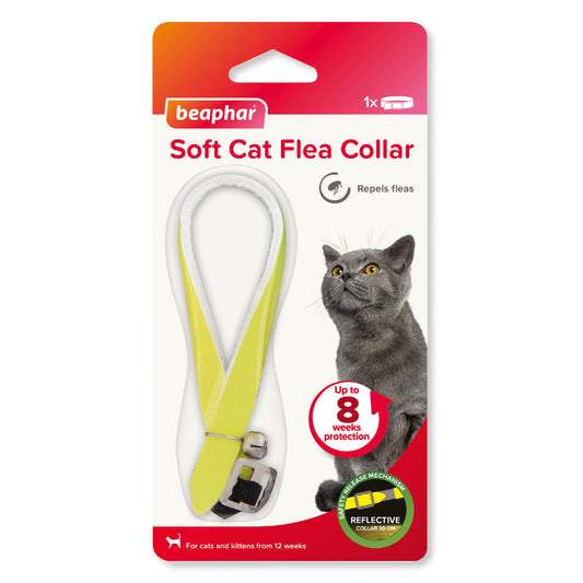 Beaphar Soft Reflective Flea Collar For Cats