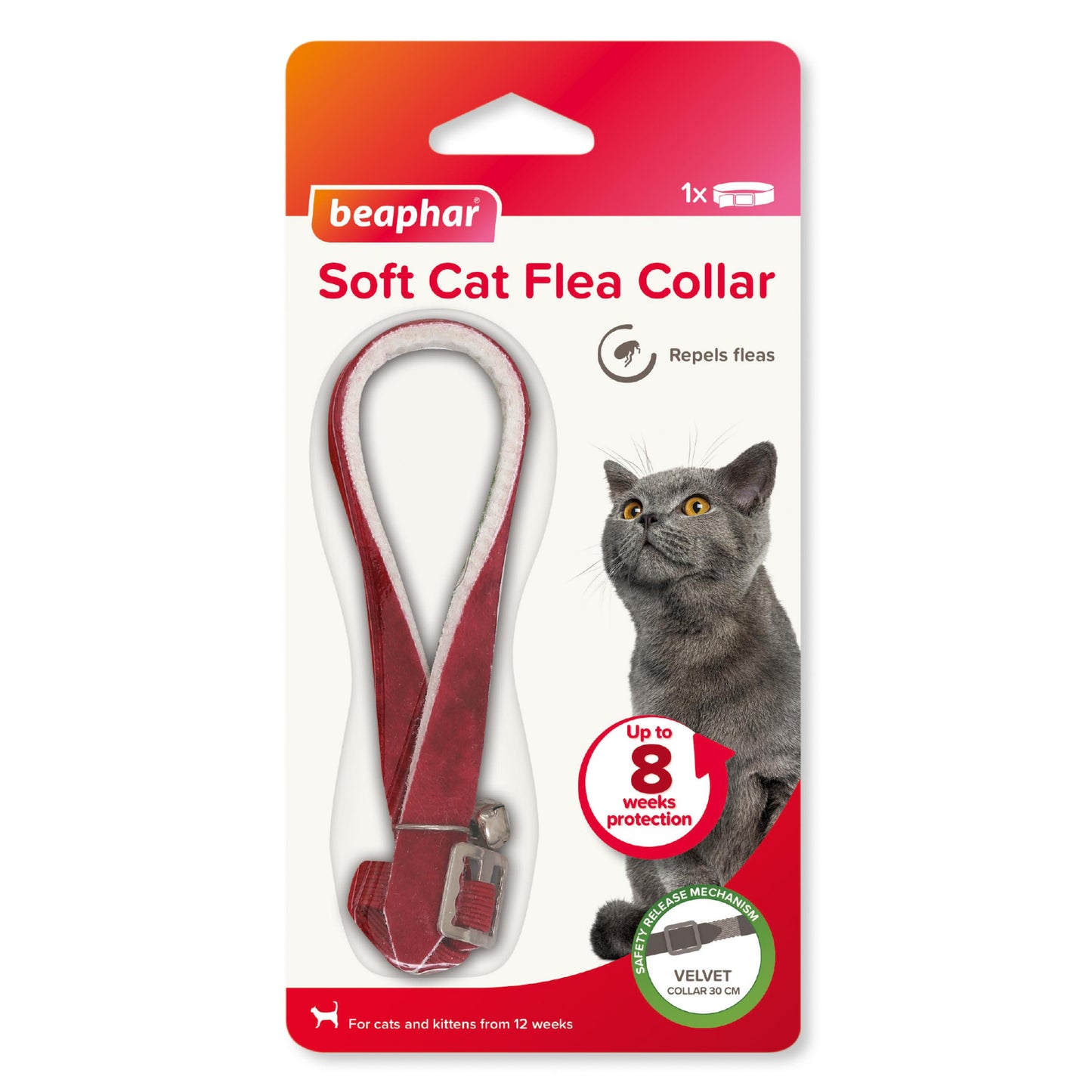 Beaphar Soft Velvet Flea Collar For Cats