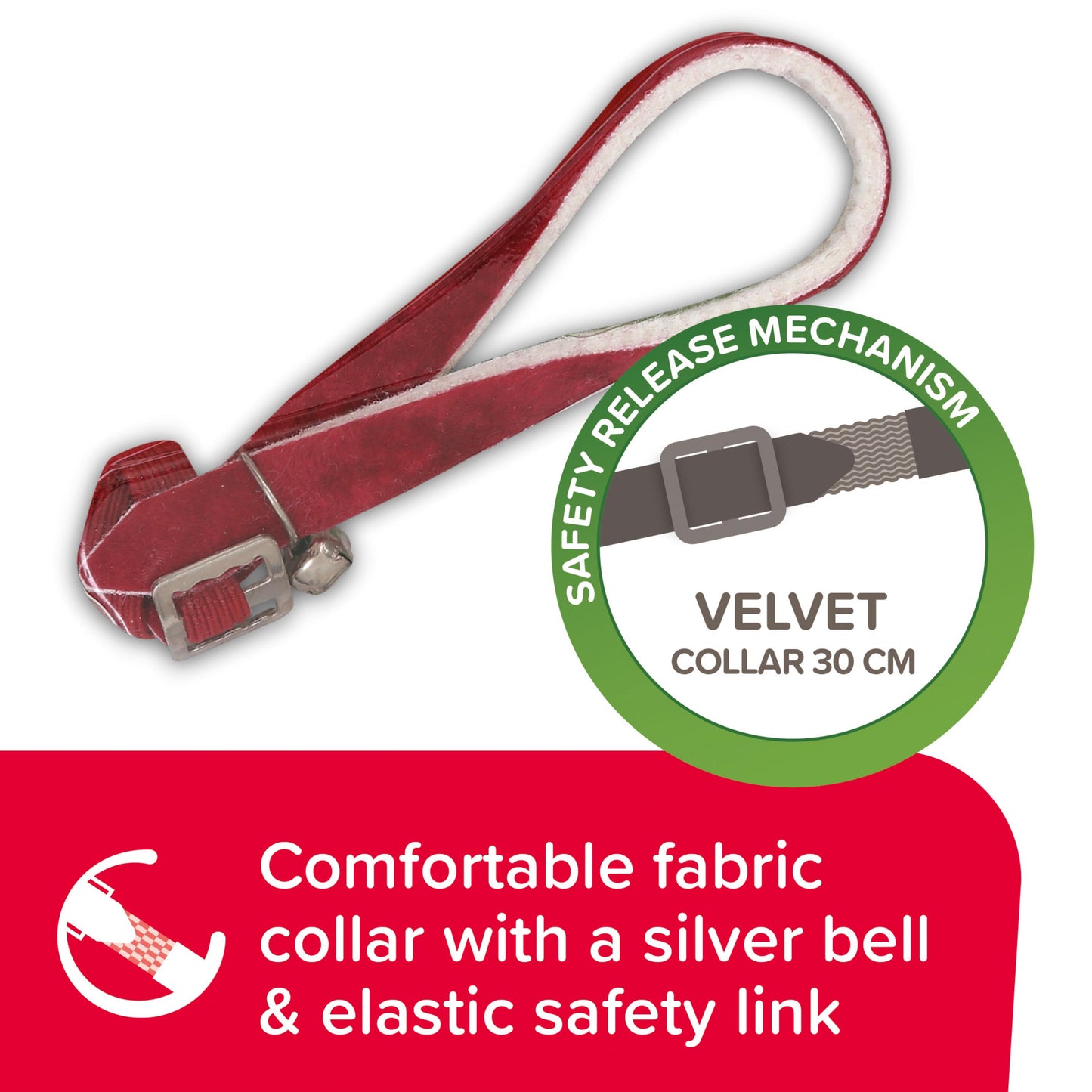 Beaphar Soft Velvet Flea Collar For Cats