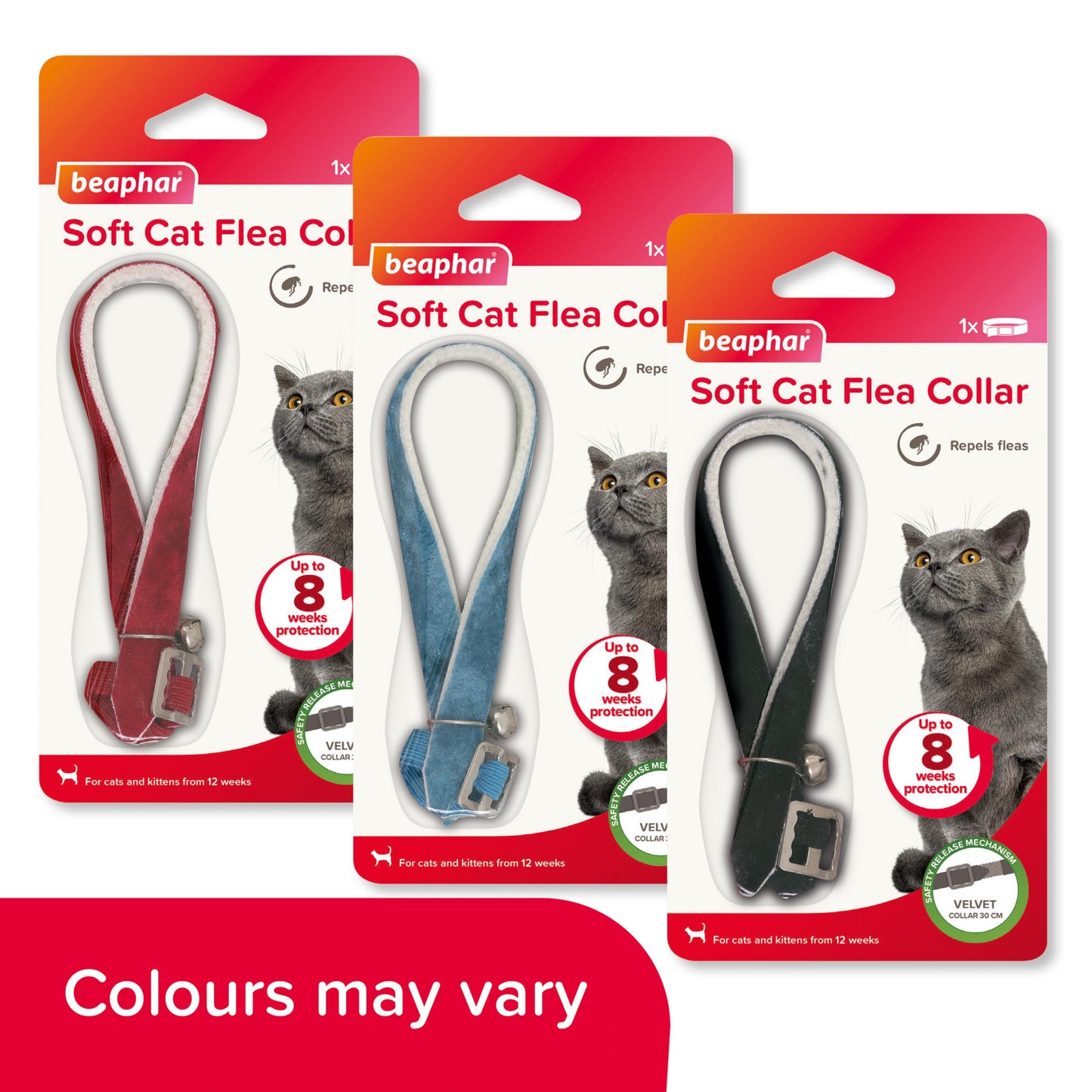 Beaphar Soft Velvet Flea Collar For Cats