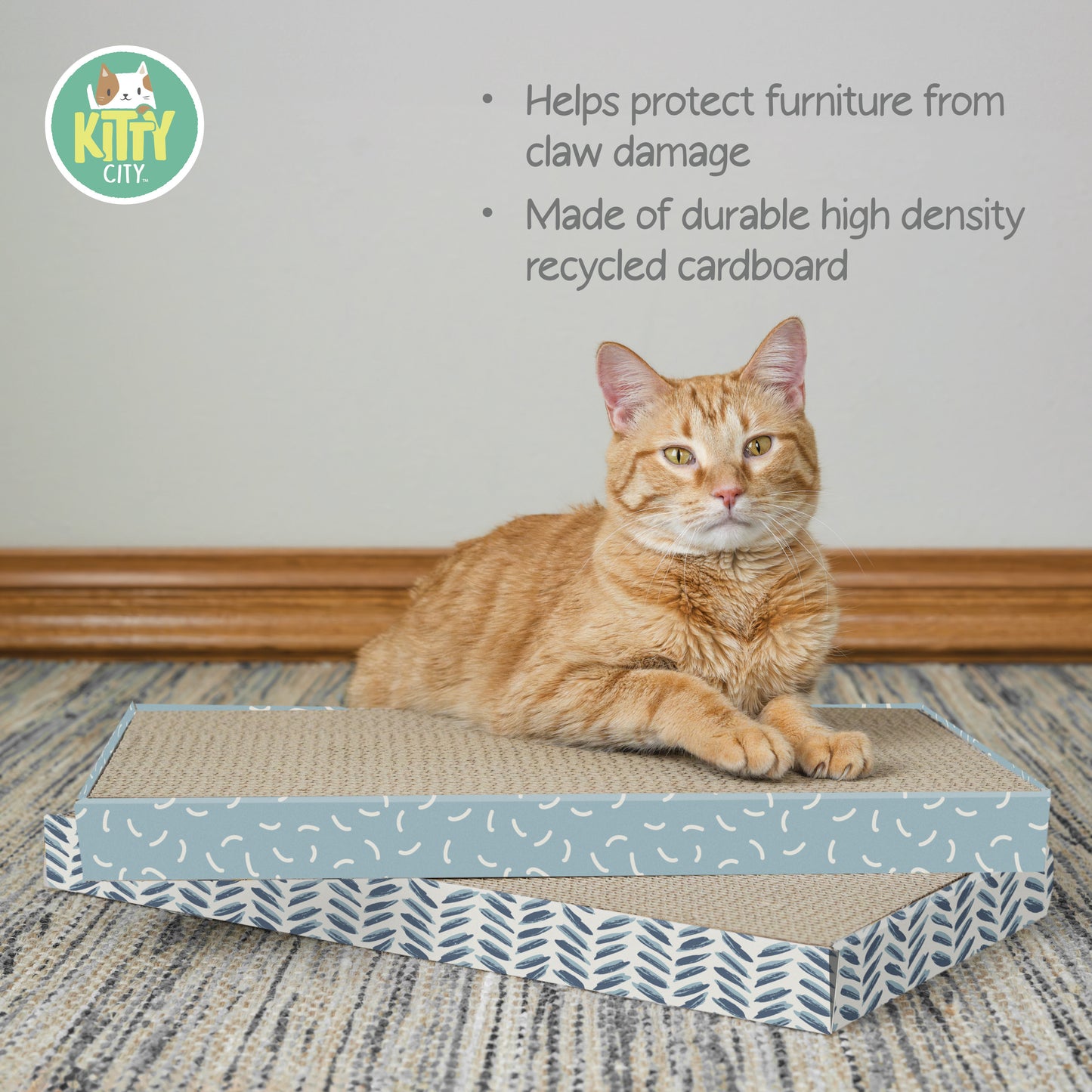 Kitty City XL Cat Scratchers Multi-Pack