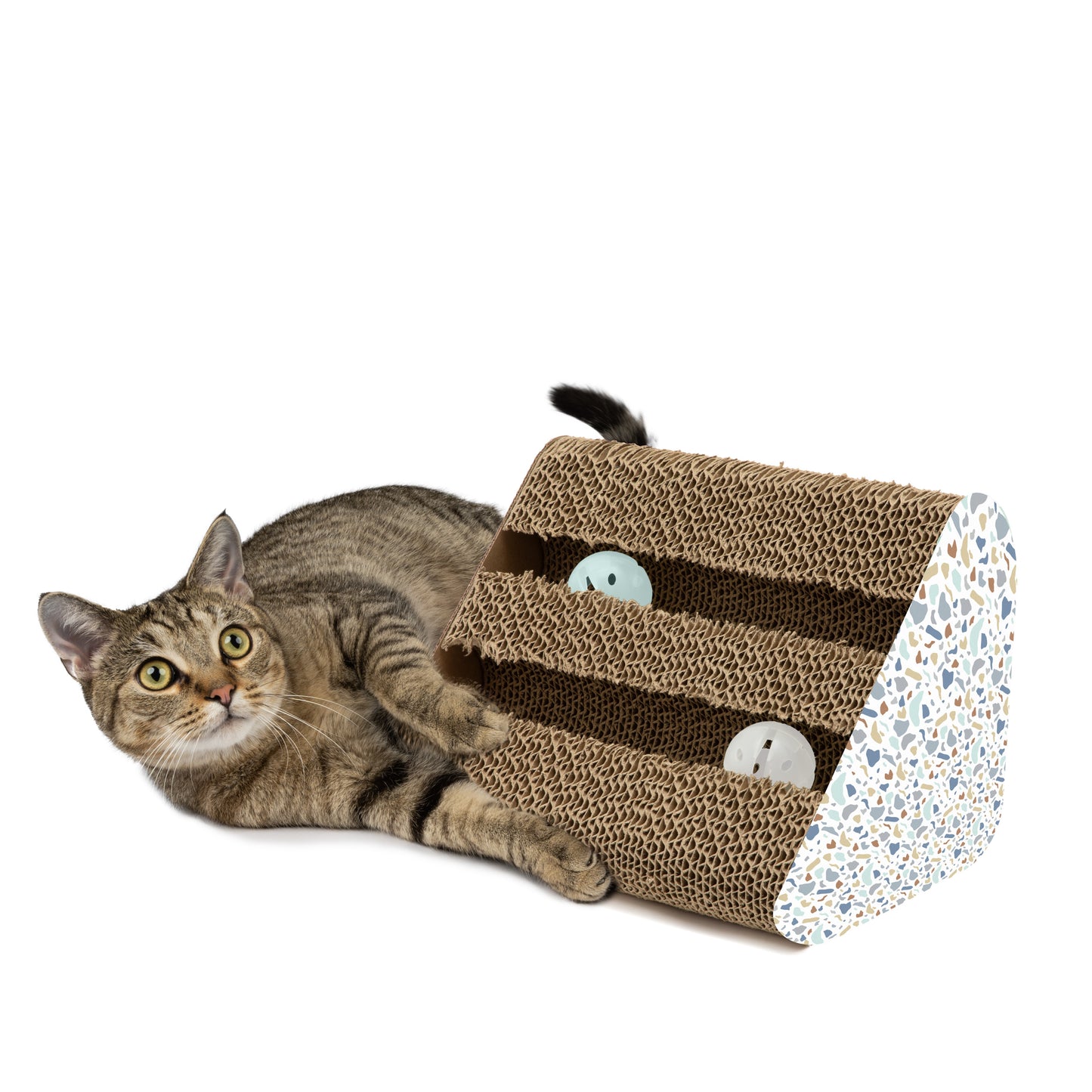 Kitty City Cat Activity Center & Scratcher