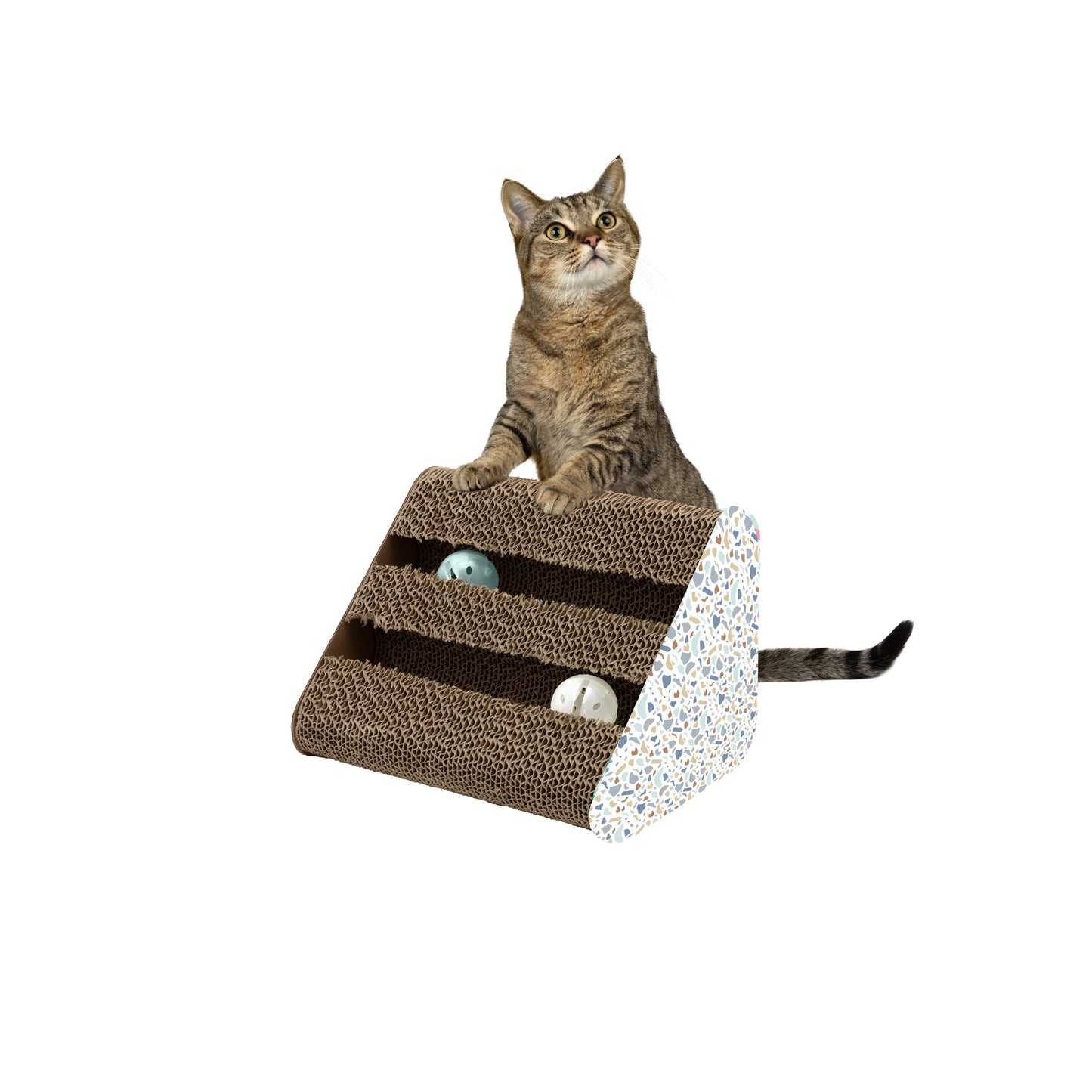 Kitty City Cat Activity Center & Scratcher