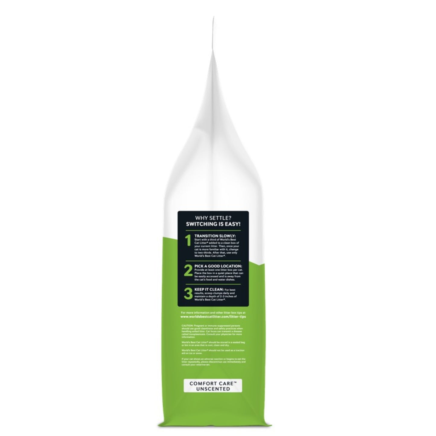 World's Best Cat Litter Quick Clumping Comfort Care Unscented 6.8kg