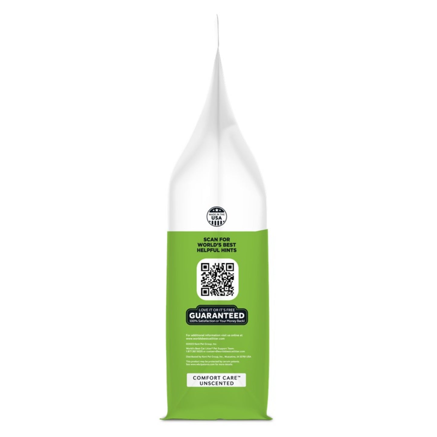 World's Best Cat Litter Quick Clumping Comfort Care Unscented 6.8kg