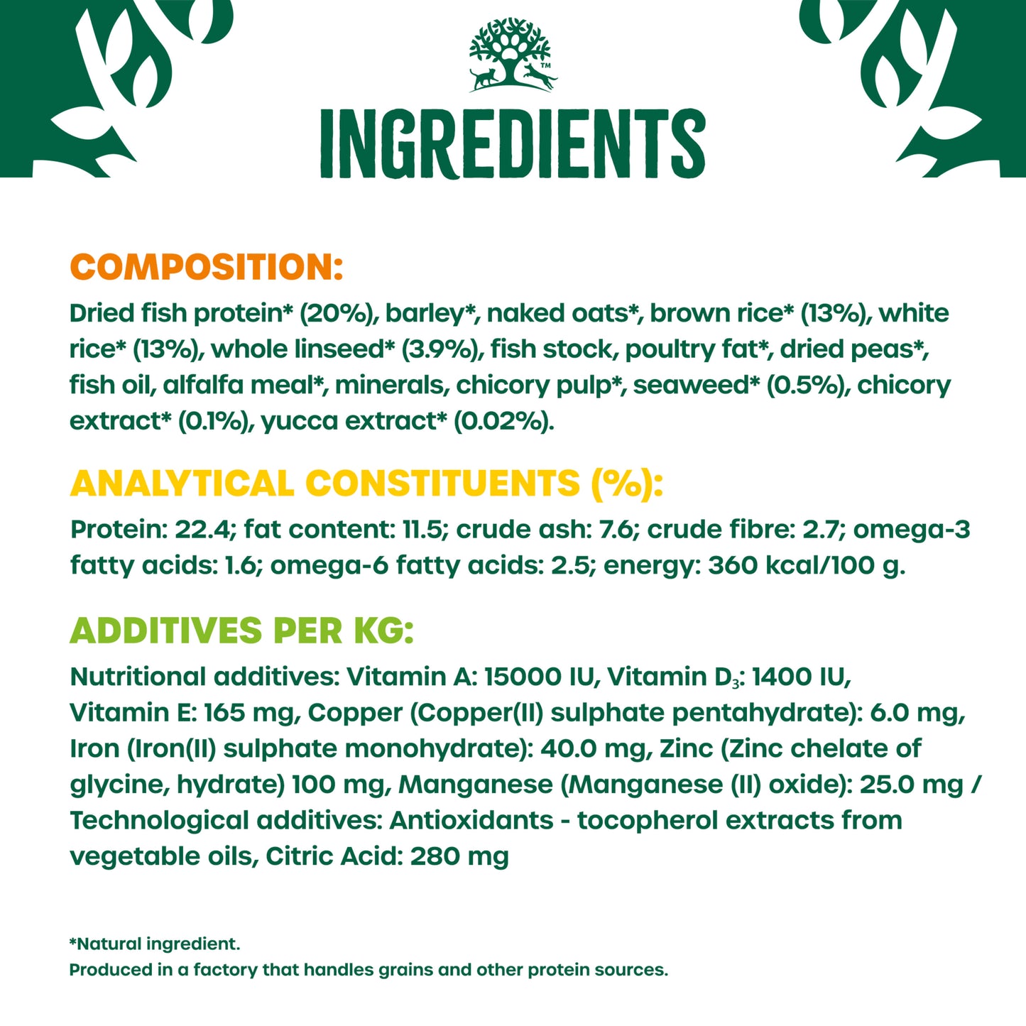 James Wellbeloved Adult Dry Dog Food Fish & Rice 15kg