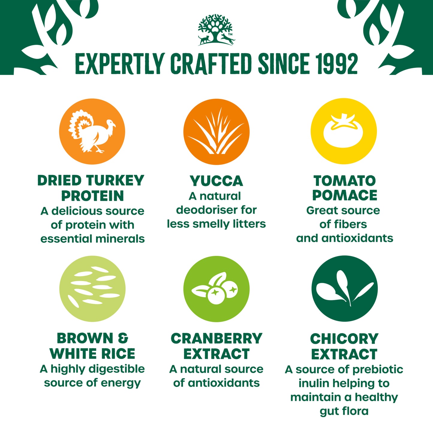 James Wellbeloved Adult Dry Cat Food Turkey 10kg