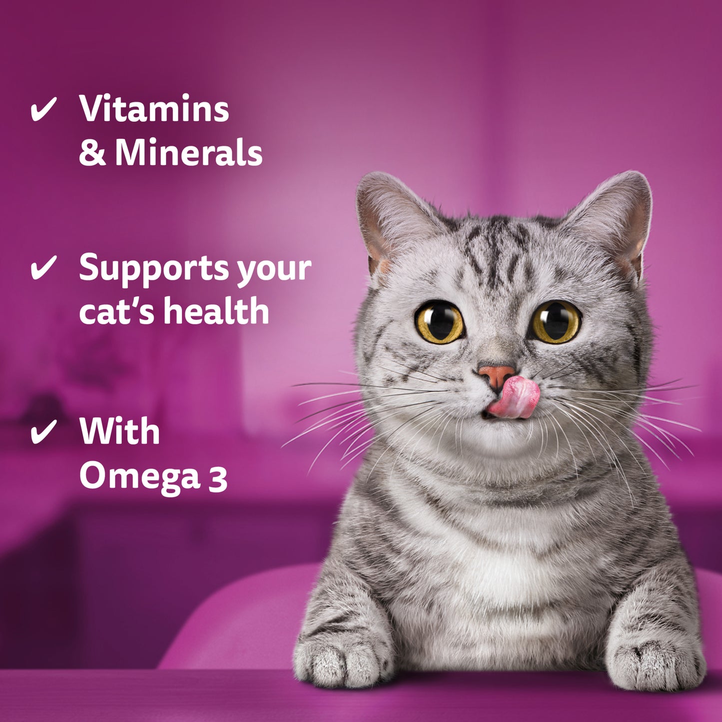 Whiskas Dentabites Adult Cat Treats with Chicken 40g