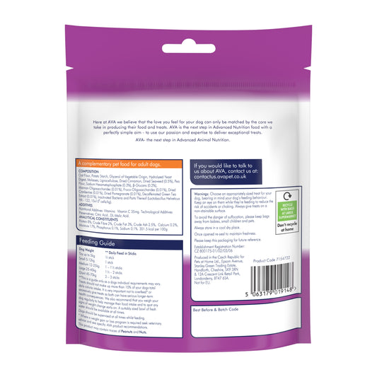 AVA Advanced Nutrition Veterinary Approved Gut Health Dental Sticks 7 Pack 251gx7