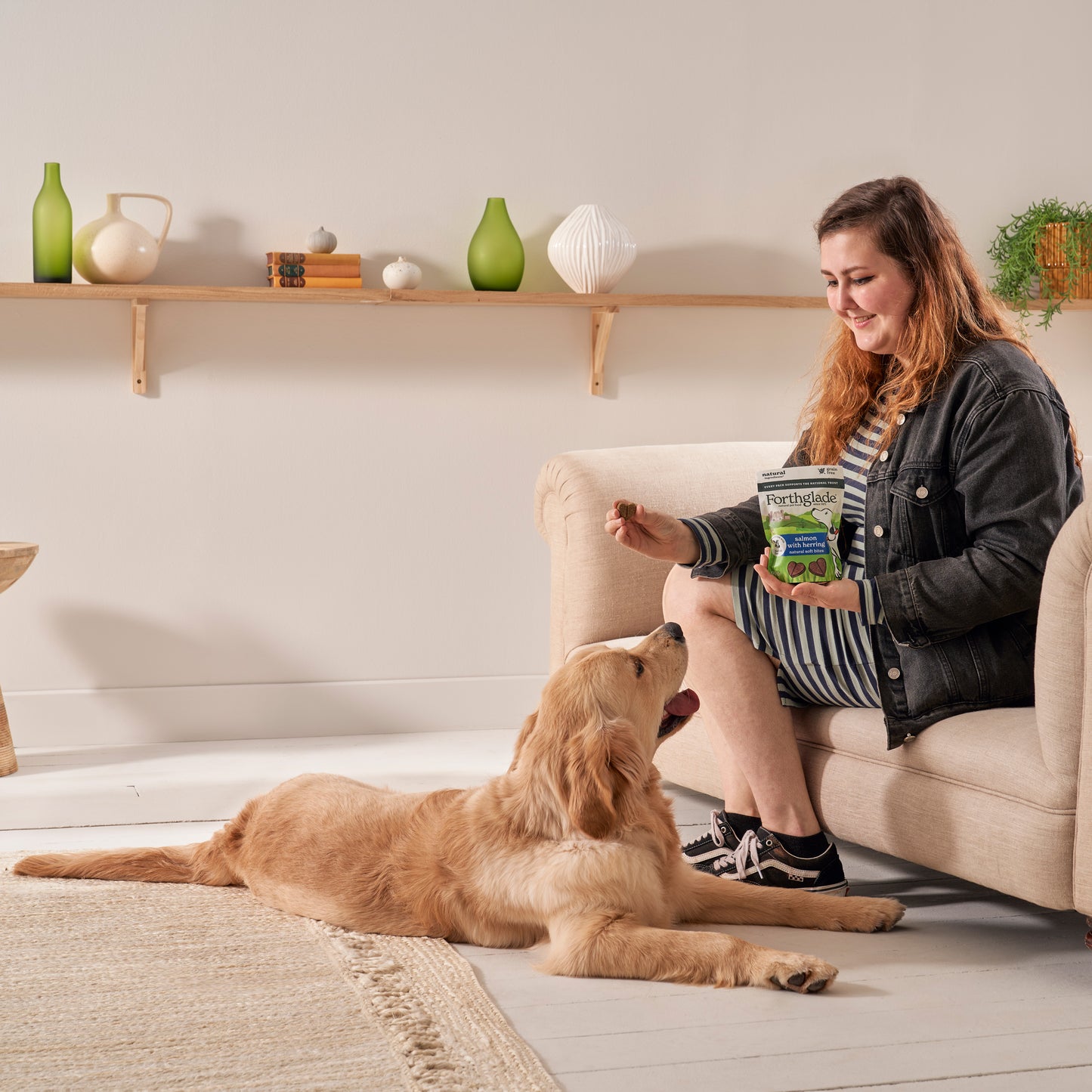 Forthglade National Trust Salmon & Herring Dog Treats 90g