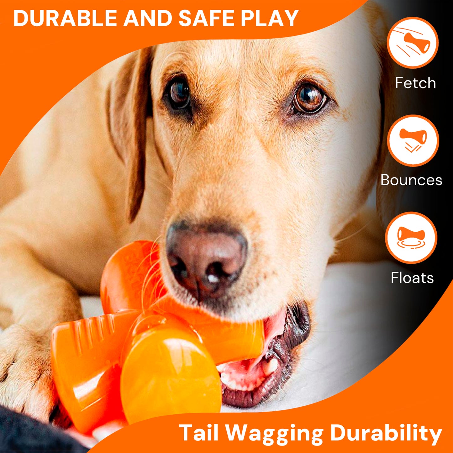 BIONIC Stuffer Dog Toy