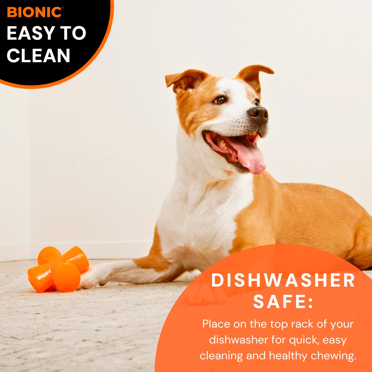 BIONIC Stuffer Dog Toy