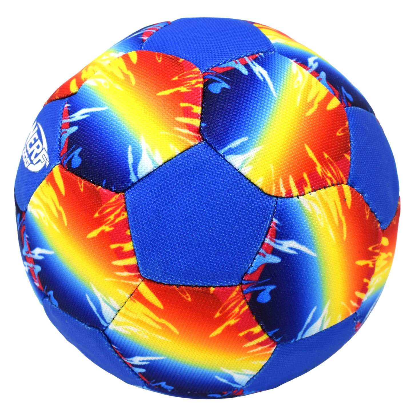 Nerf Colour Grip AirTuff Football Squeak Ball Dog Toy