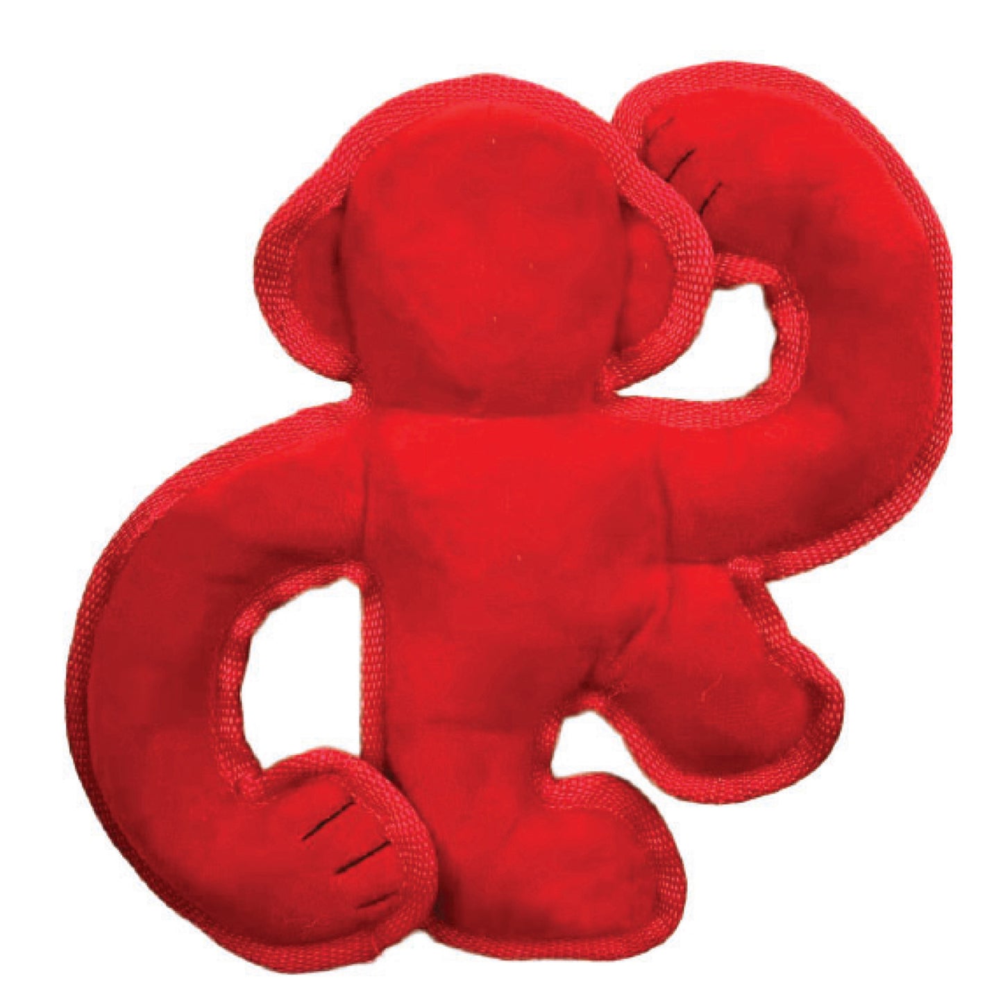 Hasbro Barrel of Monkeys Squeaky Tough Plush Dog Toy